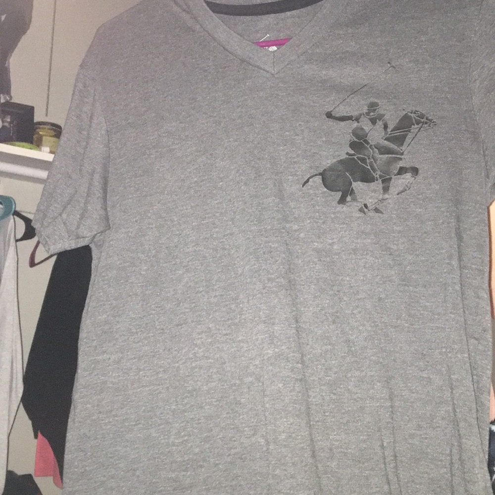 Beverly Hills polo v neck shirt